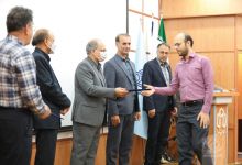 گزارش تصویری مراسم تجلیل از کارکنان نمونه 1400